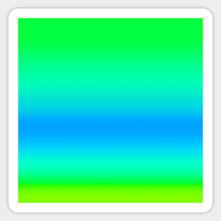 Fluorescent Gradient Sticker